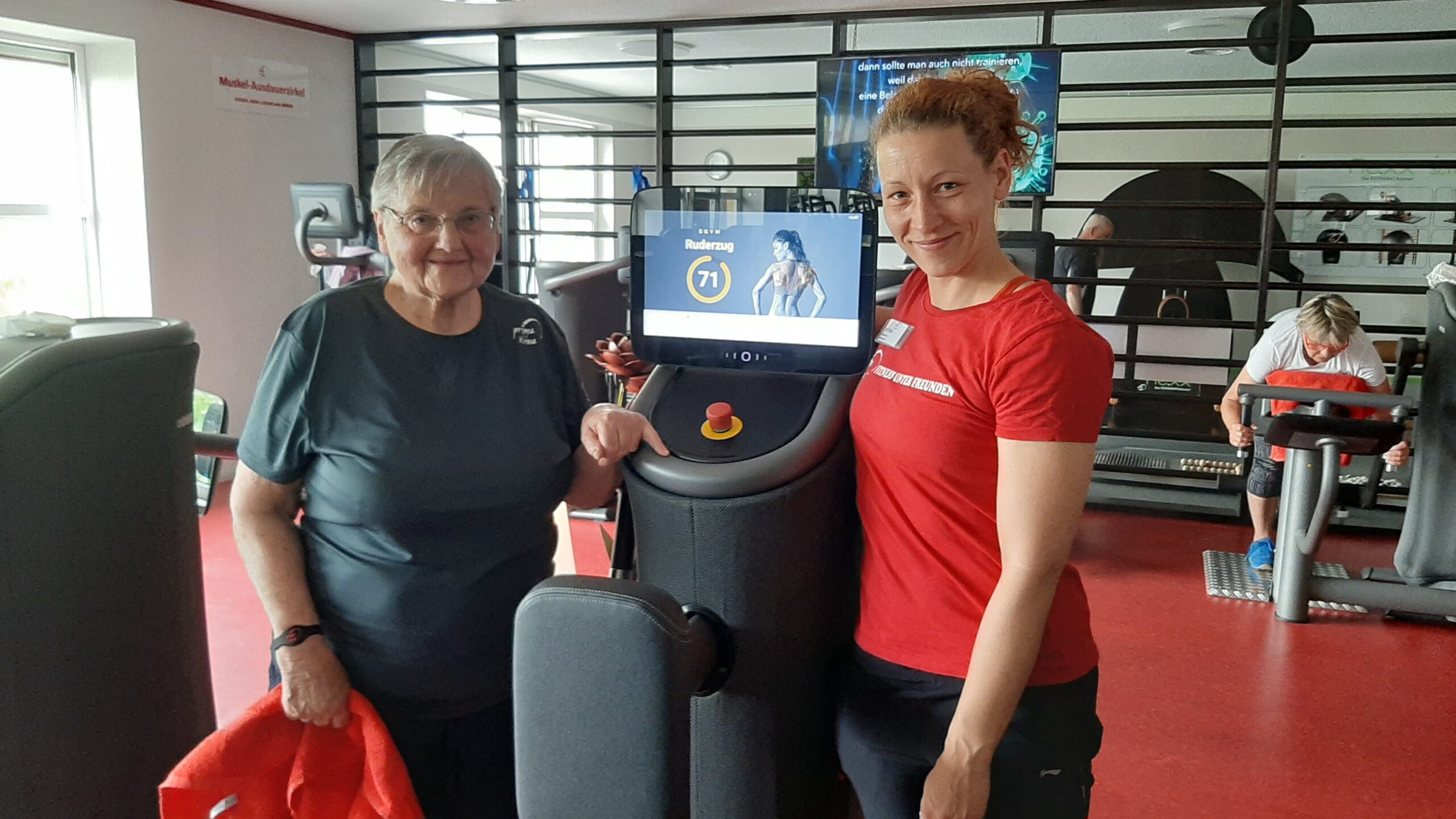 Unsere liebe Ursula mit 90 ein absolutes Vorbild! Prima Klima